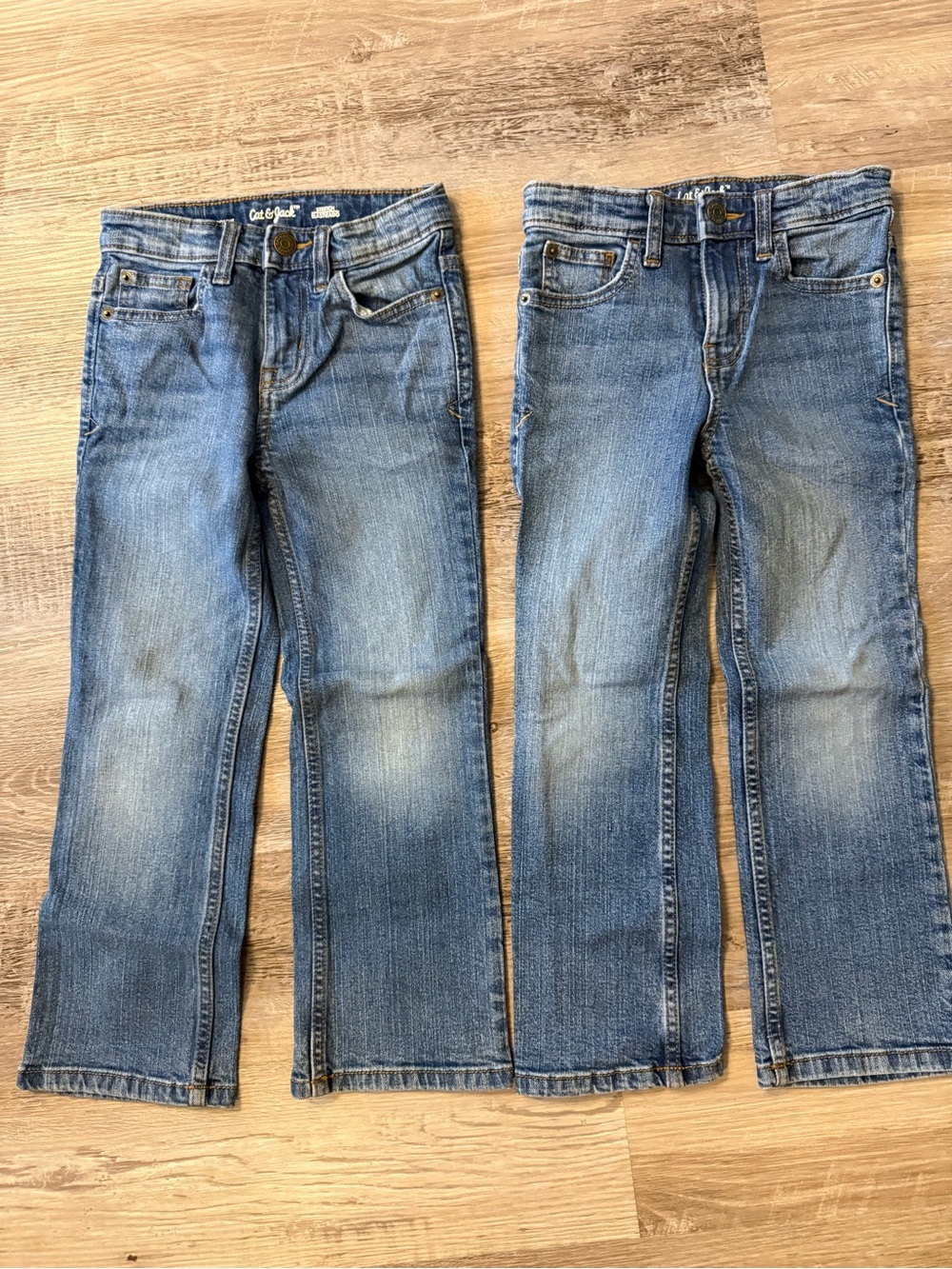 Boys Cat & Jack Bootcut Jeans Bundle Size 5
